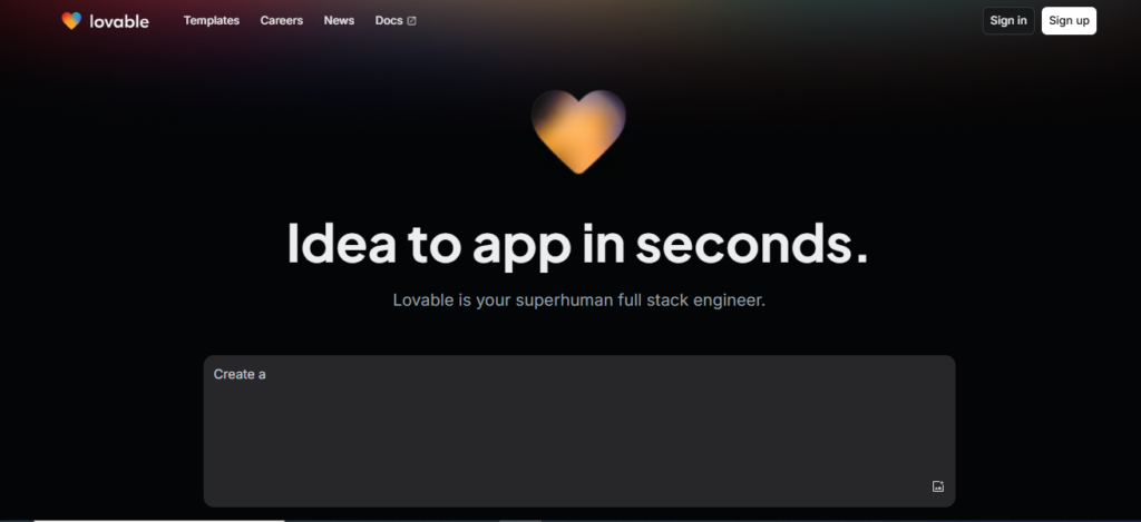 Top No Code Tools for Beginners in 2025: Transform Ideas into Reality with Bolt.new, V0, Towine, and Lovable 5 lovable.dev